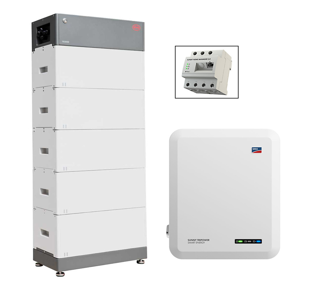 Speichersystem SMA 8.0 + BYD HVS 12.8