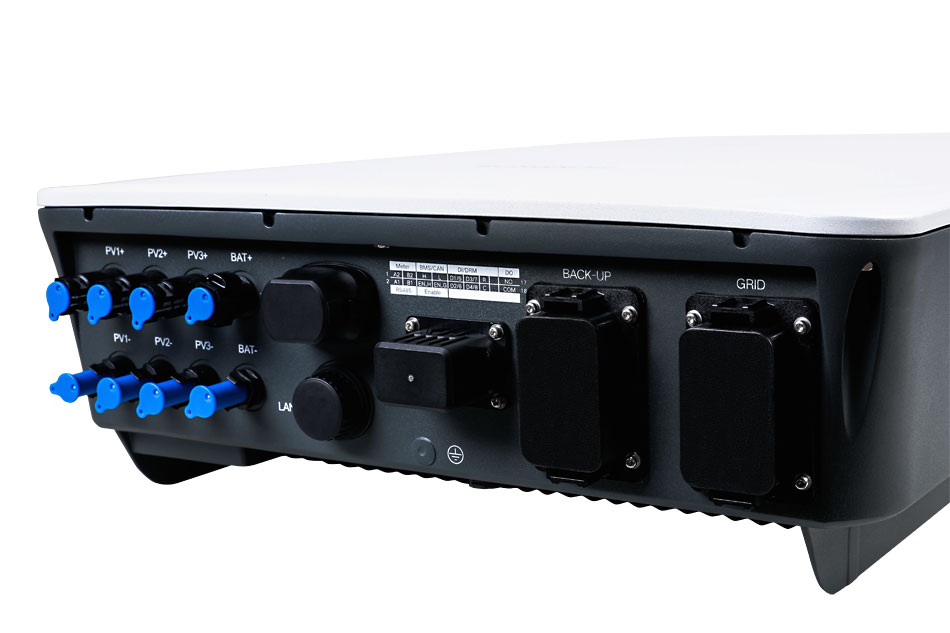 Wechselrichter SH6.0RT Anschluss
